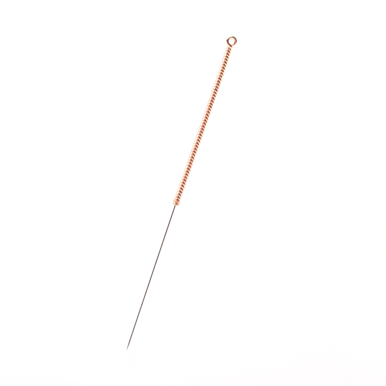 Altra Copper Handle Acupuncture Needle Without Guide Tube (L-Type) 100 Needles