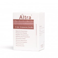 Altra Copper Handle Acupuncture Needle Individual Guide Tube (L-Type) 100 Needles